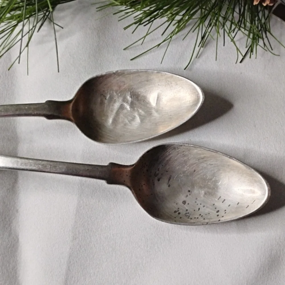 Antique Sterling Silver Spoons2